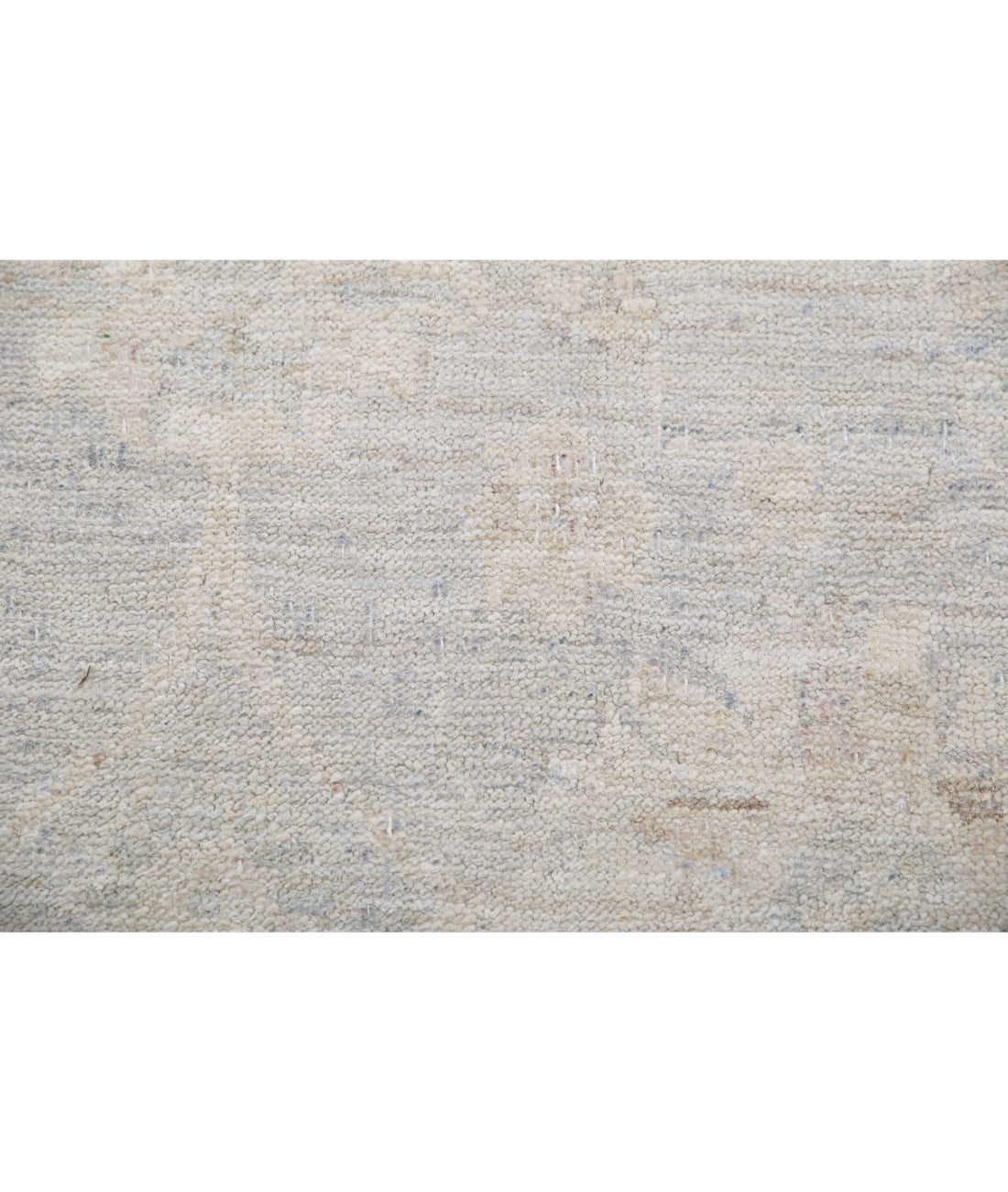 Serenity 3'11'' X 14'2'' Hand-Knotted Wool Rug 3'11'' x 14'2'' (118 X 425) / Grey / Ivory