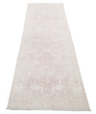 Serenity 2'6'' X 8'11'' Hand-Knotted Wool Rug 2'6'' x 8'11'' (75 X 268) / Pink / Ivory