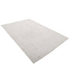 Serenity 5'10'' X 8'10'' Hand-Knotted Wool Rug 5'10'' x 8'10'' (175 X 265) / Grey / Ivory