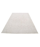 Serenity 5'10'' X 8'10'' Hand-Knotted Wool Rug 5'10'' x 8'10'' (175 X 265) / Grey / Ivory