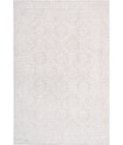 Serenity 5'10'' X 8'10'' Hand-Knotted Wool Rug 5'10'' x 8'10'' (175 X 265) / Grey / Ivory