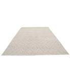 Serenity 8'8'' X 11'8'' Hand-Knotted Wool Rug 8'8'' x 11'8'' (260 X 350) / Taupe / Ivory