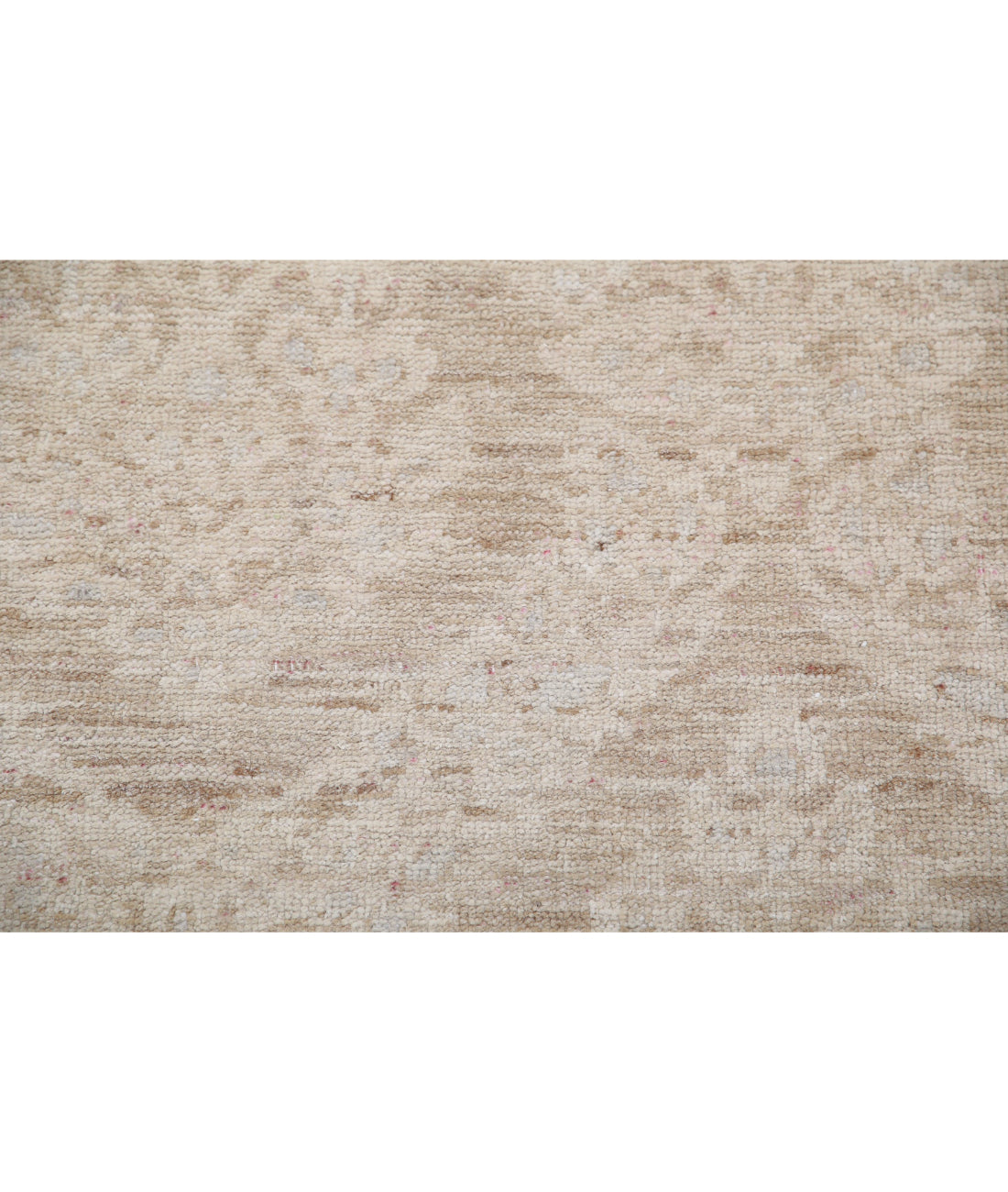 Serenity 8'8'' X 11'8'' Hand-Knotted Wool Rug 8'8'' x 11'8'' (260 X 350) / Taupe / Ivory