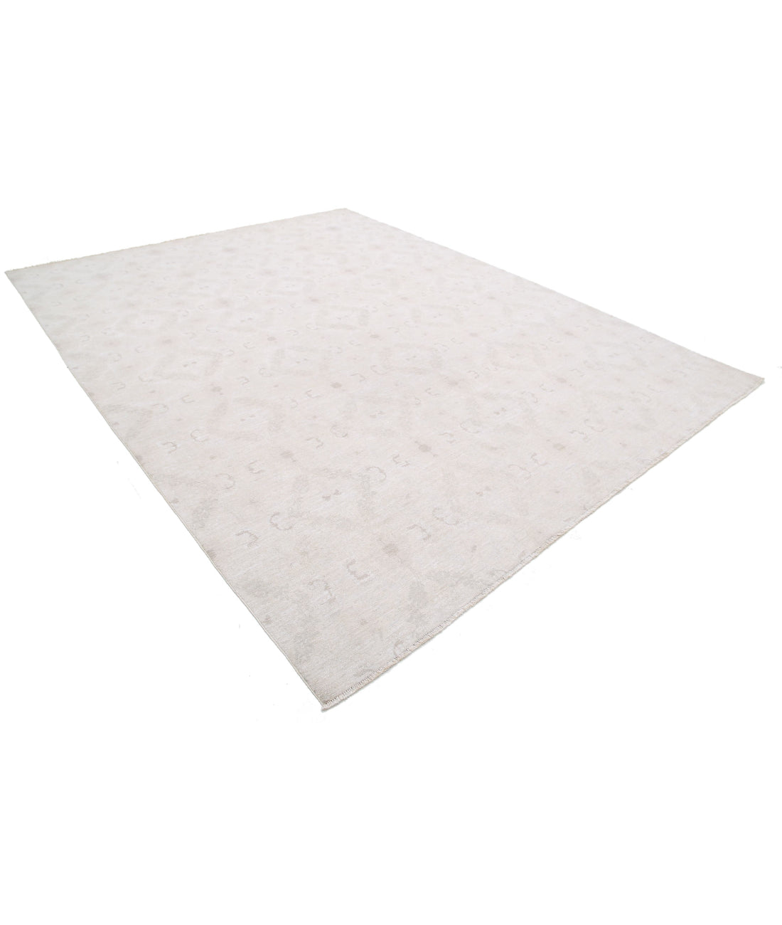 Serenity 9'1'' X 11'9'' Hand-Knotted Wool Rug 9'1'' x 11'9'' (273 X 353) / Ivory / Ivory