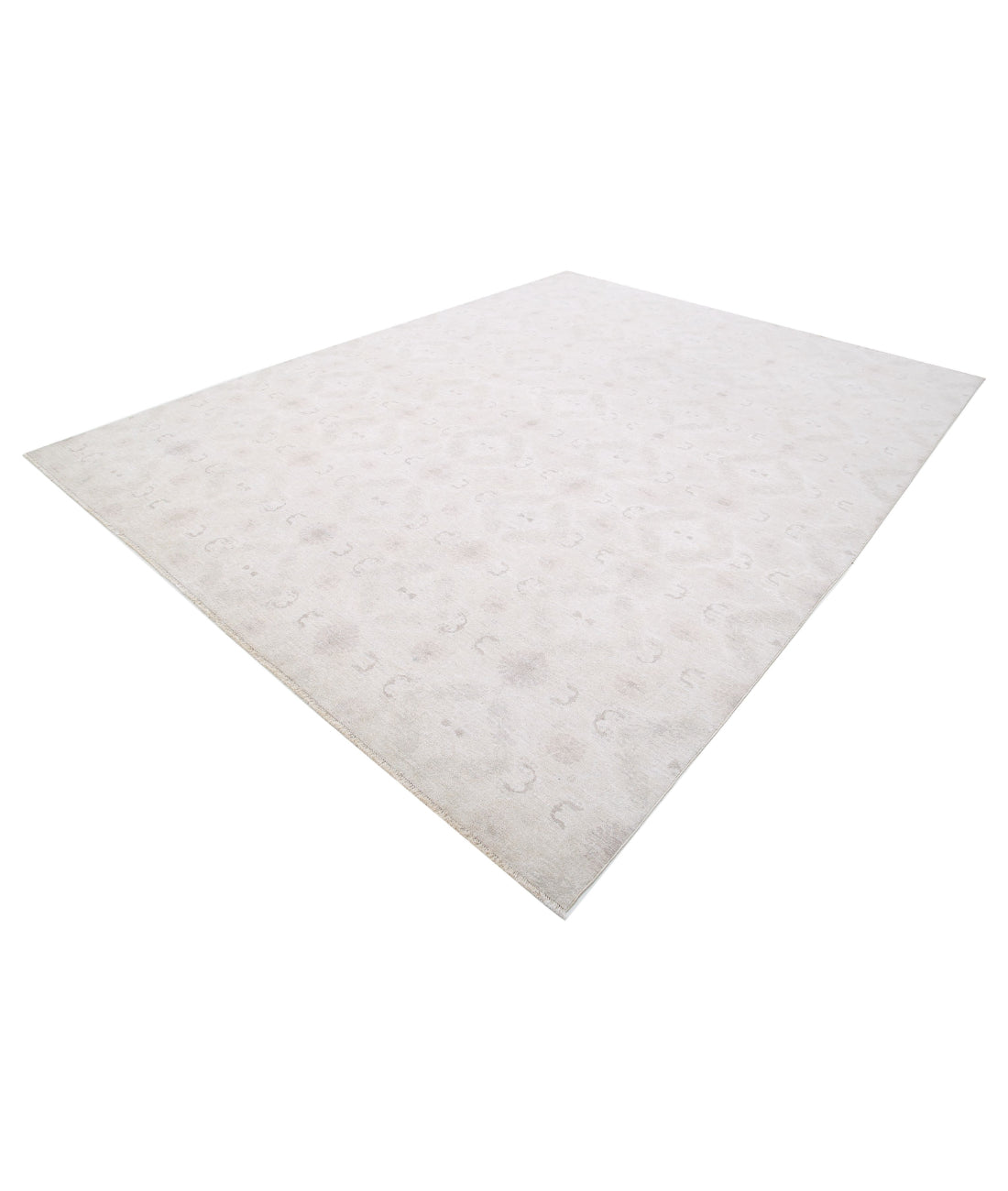 Serenity 9'1'' X 11'9'' Hand-Knotted Wool Rug 9'1'' x 11'9'' (273 X 353) / Ivory / Ivory