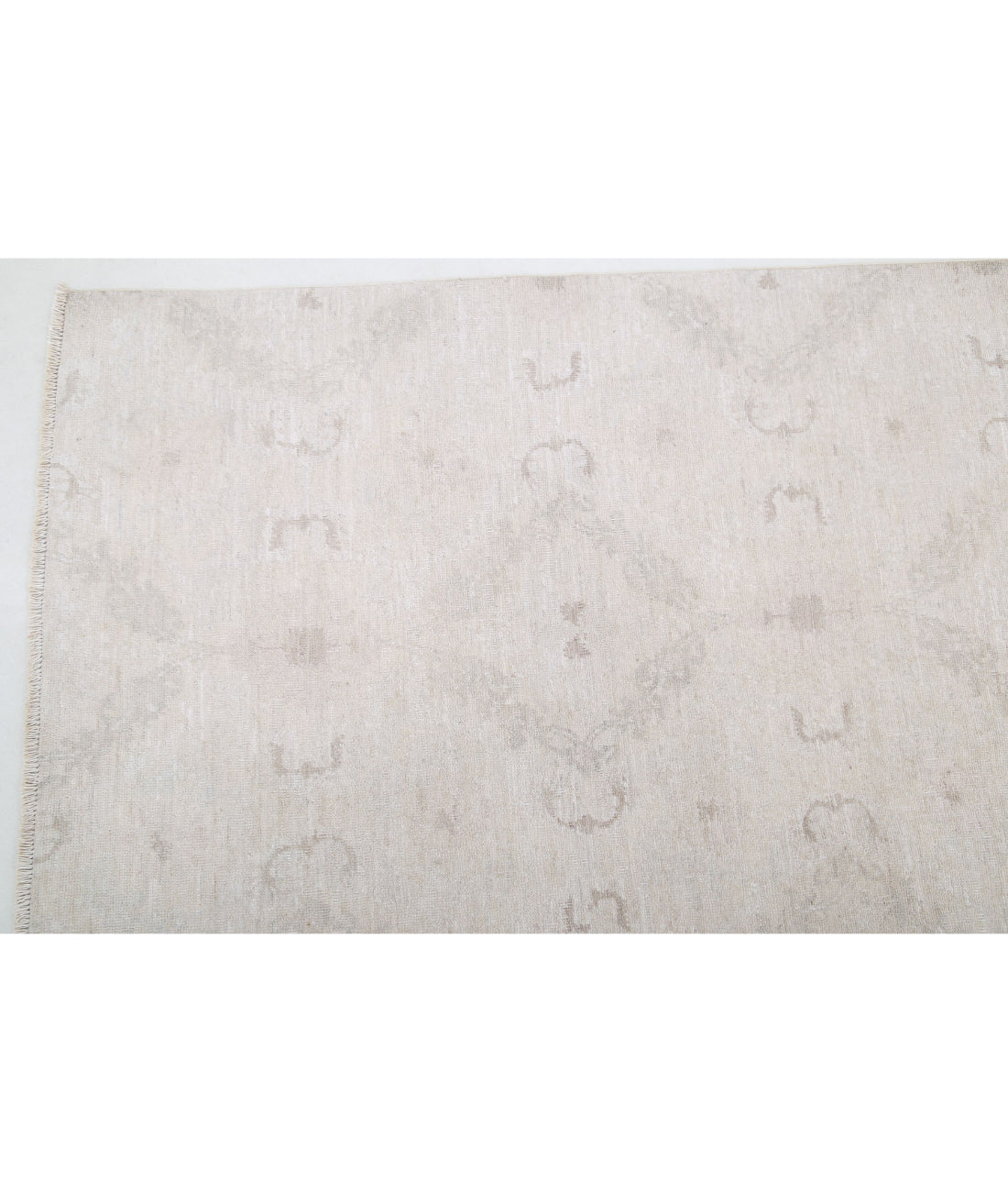 Serenity 9'1'' X 11'9'' Hand-Knotted Wool Rug 9'1'' x 11'9'' (273 X 353) / Ivory / Ivory