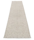 Serenity 2'7'' X 10'7'' Hand-Knotted Wool Rug 2'7'' x 10'7'' (78 X 318) / Ivory / Brown