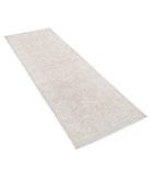 Serenity 2'6'' X 6'8'' Hand-Knotted Wool Rug 2'6'' x 6'8'' (75 X 200) / Taupe / Ivory