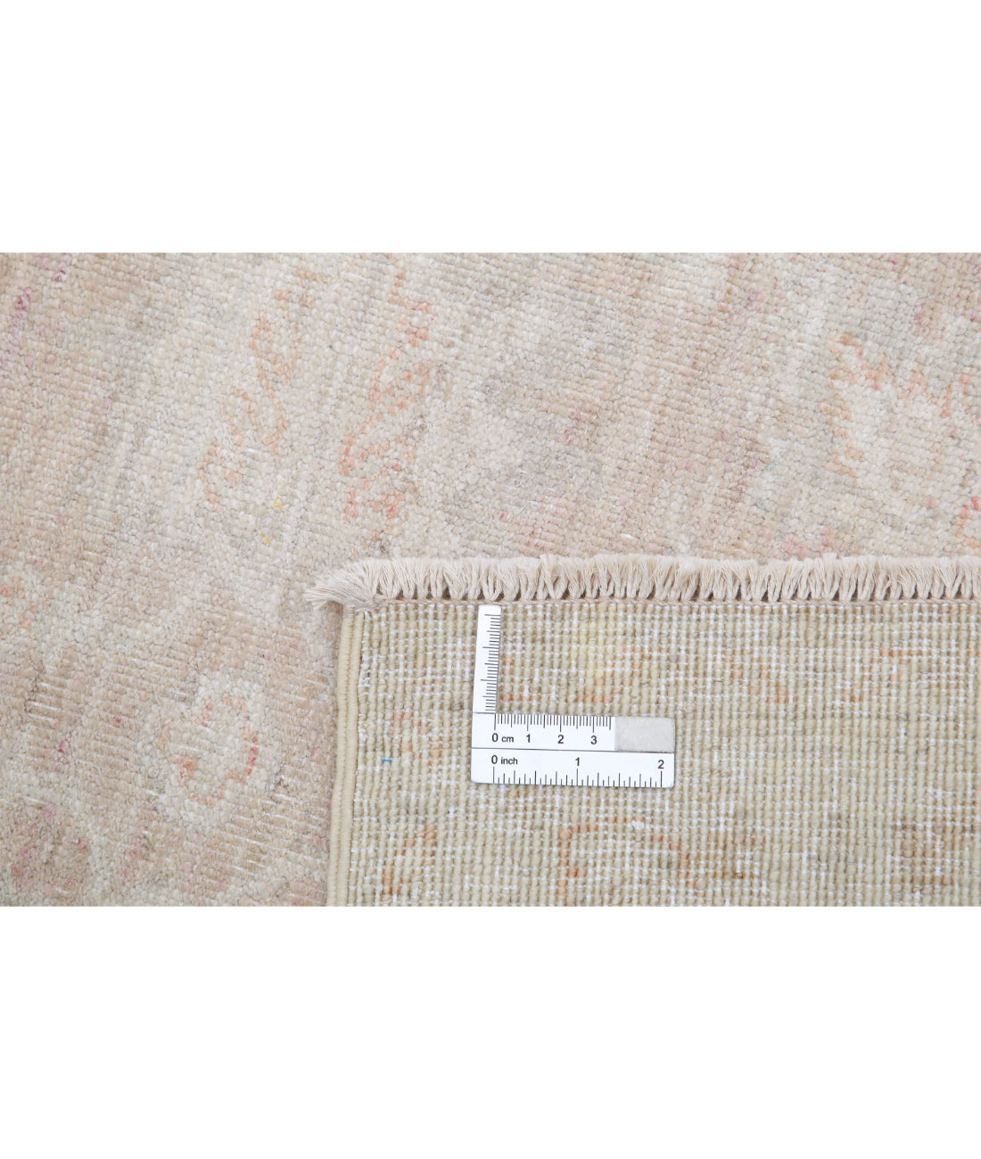 Serenity 2'6'' X 6'8'' Hand-Knotted Wool Rug 2'6'' x 6'8'' (75 X 200) / Taupe / Ivory