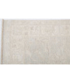 Serenity 2'7'' X 8'5'' Hand-Knotted Wool Rug 2'7'' x 8'5'' (78 X 253) / Grey / Ivory