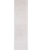 Serenity 2'6'' X 9'8'' Hand-Knotted Wool Rug 2'6'' x 9'8'' (75 X 290) / Ivory / N/A