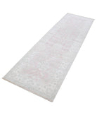 Serenity 2'6'' X 8'5'' Hand-Knotted Wool Rug 2'6'' x 8'5'' (75 X 253) / Pink / Ivory