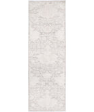 Serenity 2'6'' X 7'11'' Hand-Knotted Wool Rug 2'6'' x 7'11'' (75 X 238) / Brown / Ivory