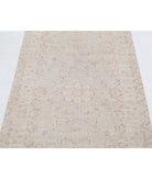 Serenity 2'6'' X 10'1'' Hand-Knotted Wool Rug 2'6'' x 10'1'' (75 X 303) / Grey / Ivory