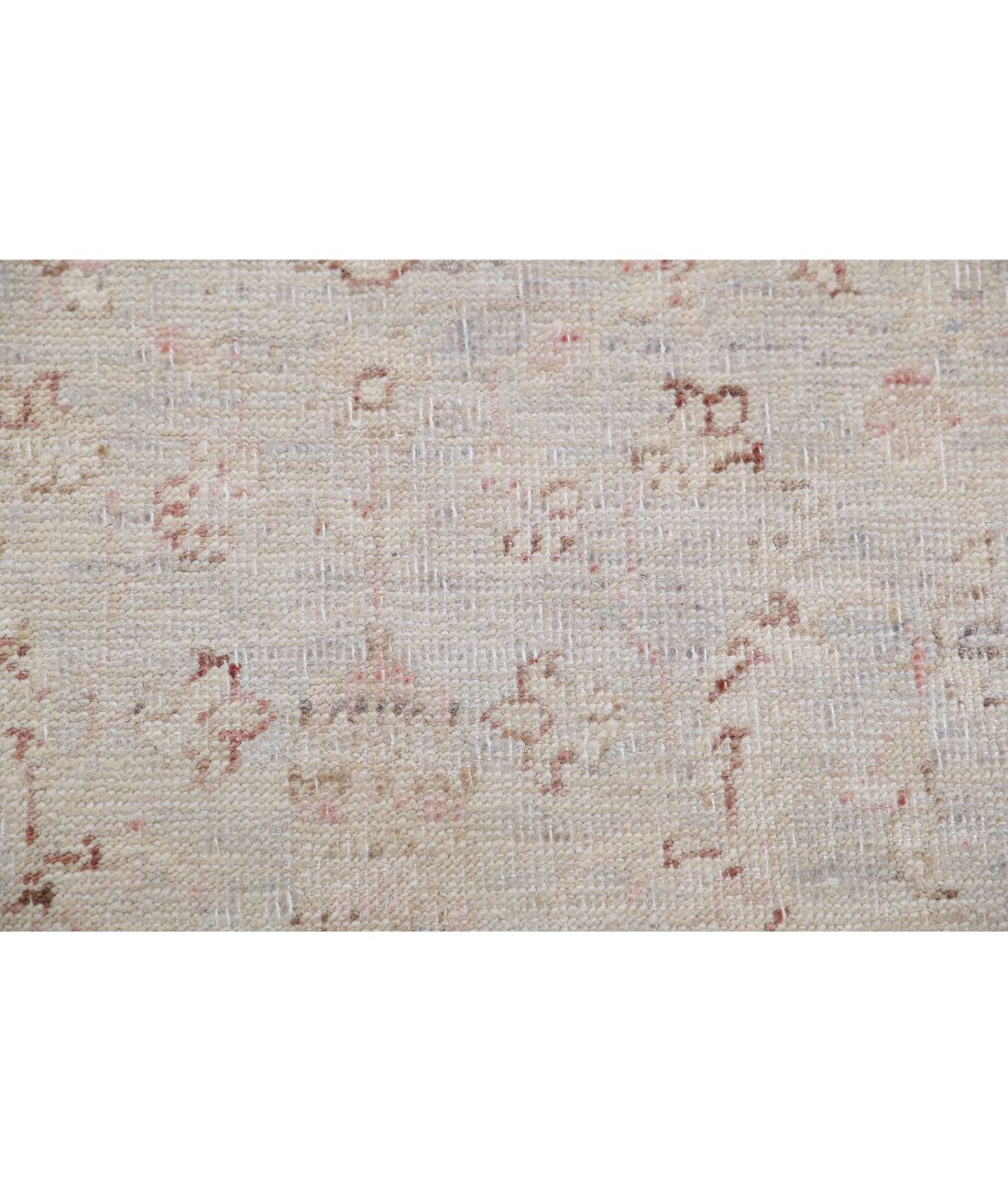 Serenity 2'6'' X 10'1'' Hand-Knotted Wool Rug 2'6'' x 10'1'' (75 X 303) / Grey / Ivory