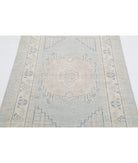 Serenity 3'0'' X 4'8'' Hand-Knotted Wool Rug 3'0'' x 4'8'' (90 X 140) / Blue / Ivory