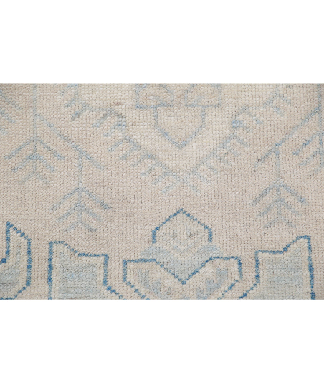 Serenity 3'0'' X 4'8'' Hand-Knotted Wool Rug 3'0'' x 4'8'' (90 X 140) / Blue / Ivory