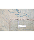 Serenity 3'0'' X 4'8'' Hand-Knotted Wool Rug 3'0'' x 4'8'' (90 X 140) / Blue / Ivory