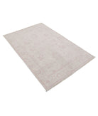 Serenity 3'10'' X 5'9'' Hand-Knotted Wool Rug 3'10'' x 5'9'' (115 X 173) / Ivory / Pink