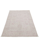 Serenity 3'10'' X 5'9'' Hand-Knotted Wool Rug 3'10'' x 5'9'' (115 X 173) / Ivory / Pink