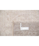 Serenity 12'1'' X 14'6'' Hand-Knotted Wool-Silk Rug 12'1'' x 14'6'' (363 X 435) / Taupe / Ivory