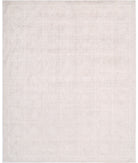 Serenity 12'1'' X 14'6'' Hand-Knotted Wool-Silk Rug 12'1'' x 14'6'' (363 X 435) / Taupe / Ivory