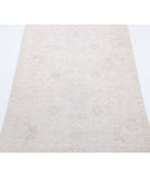 Serenity 2'5'' X 9'5'' Hand-Knotted Wool Rug 2'5'' x 9'5'' (73 X 283) / Ivory / Grey