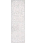 Serenity 2'7'' X 8'4'' Hand-Knotted Wool Rug 2'7'' x 8'4'' (78 X 250) / Taupe / Ivory