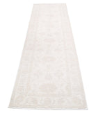 Serenity 2'6'' X 9'7'' Hand-Knotted Wool Rug 2'6'' x 9'7'' (75 X 288) / Ivory / Taupe