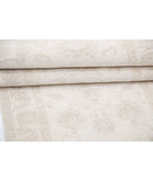 Serenity 2'6'' X 9'7'' Hand-Knotted Wool Rug 2'6'' x 9'7'' (75 X 288) / Ivory / Taupe