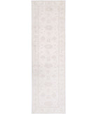 Serenity 2'6'' X 9'7'' Hand-Knotted Wool Rug 2'6'' x 9'7'' (75 X 288) / Ivory / Taupe