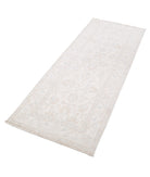 Serenity 2'5'' X 6'4'' Hand-Knotted Wool Rug 2'5'' x 6'4'' (73 X 190) / Ivory / Taupe