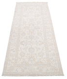 Serenity 2'5'' X 6'4'' Hand-Knotted Wool Rug 2'5'' x 6'4'' (73 X 190) / Ivory / Taupe