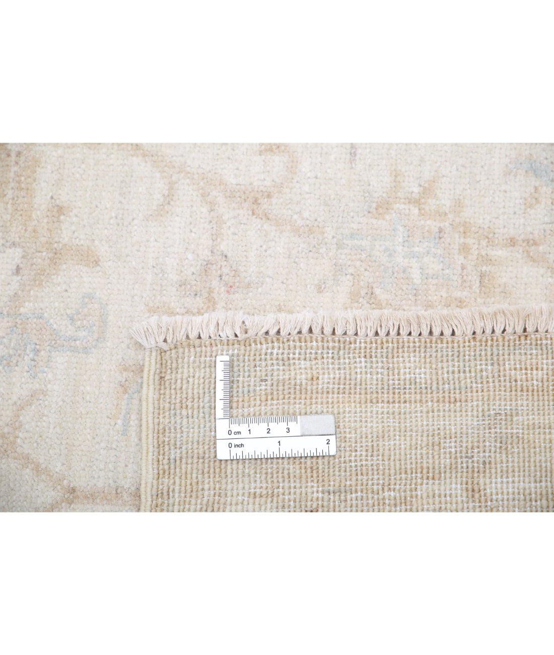 Serenity 2'5'' X 6'4'' Hand-Knotted Wool Rug 2'5'' x 6'4'' (73 X 190) / Ivory / Taupe