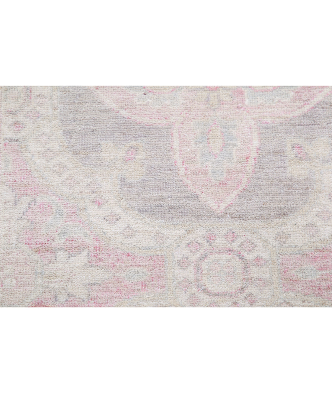 Serenity 2'7'' X 9'9'' Hand-Knotted Wool Rug 2'7'' x 9'9'' (78 X 293) / Grey / Ivory