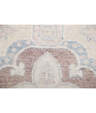 Serenity 2'6'' X 10'0'' Hand-Knotted Wool Rug 2'6'' x 10'0'' (75 X 300) / Brown / Ivory