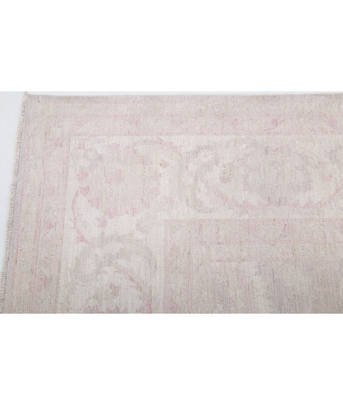 Serenity 12'0'' X 14'3'' Hand-Knotted Wool Rug 12'0'' x 14'3'' (360 X 428) / Grey / Ivory