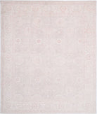 Serenity 12'0'' X 14'3'' Hand-Knotted Wool Rug 12'0'' x 14'3'' (360 X 428) / Grey / Ivory