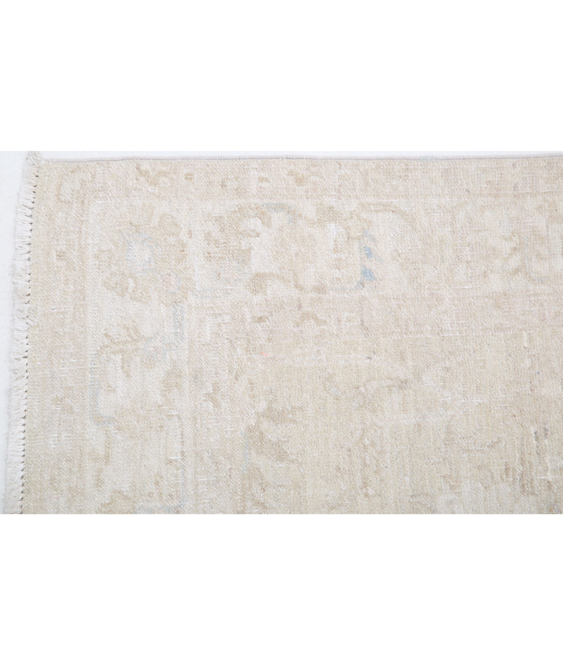 Serenity 2'4'' X 6'7'' Hand-Knotted Wool Rug 2'4'' x 6'7'' (70 X 198) / Taupe / Ivory