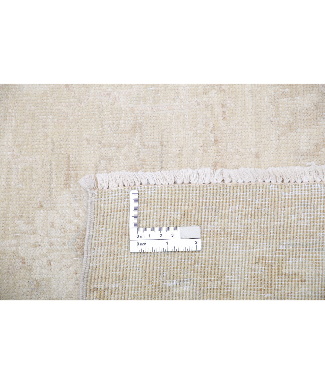 Serenity 2'4'' X 6'7'' Hand-Knotted Wool Rug 2'4'' x 6'7'' (70 X 198) / Taupe / Ivory