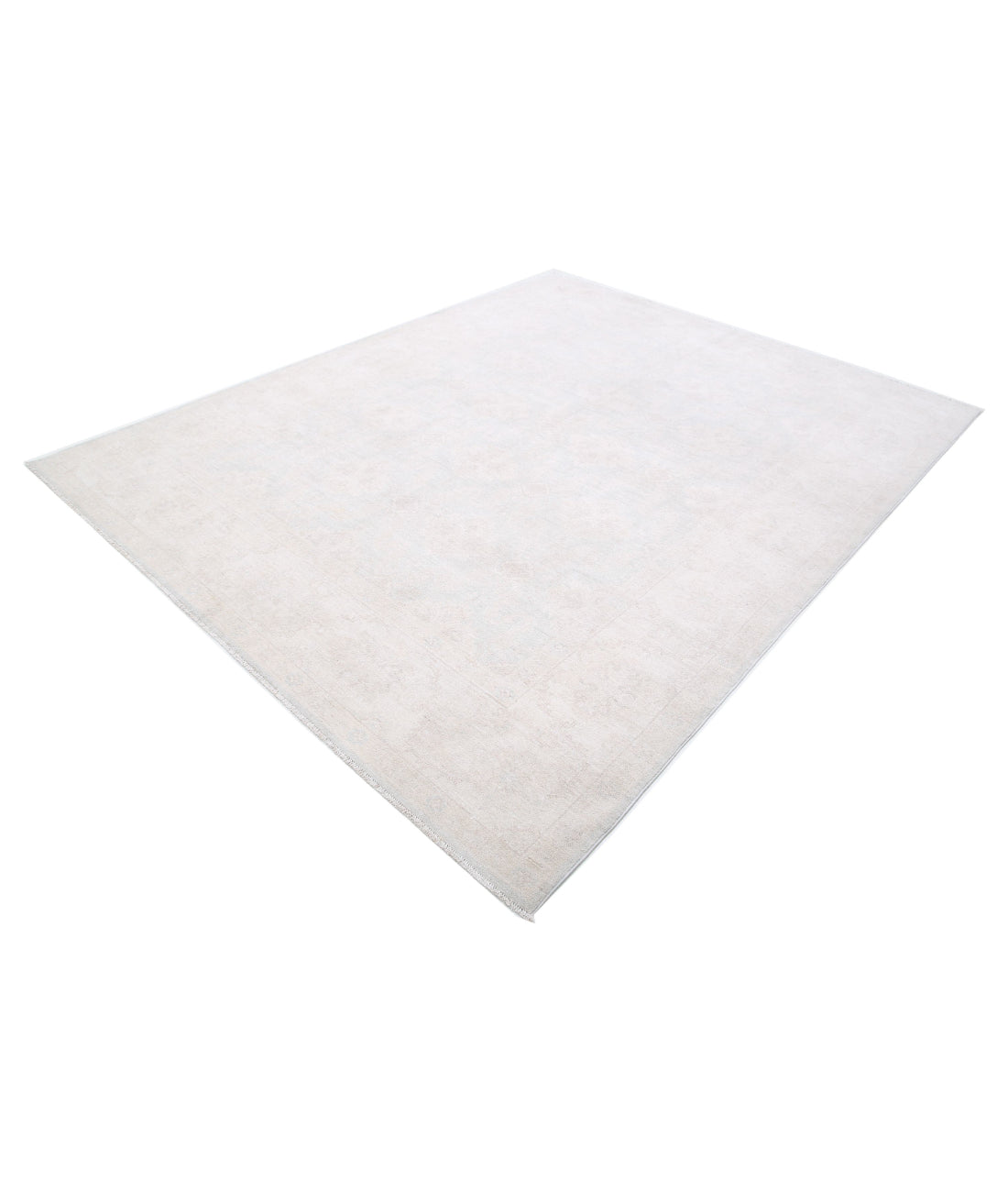 Serenity 7'10'' X 9'7'' Hand-Knotted Wool Rug 7'10'' x 9'7'' (235 X 288) / Ivory / Taupe