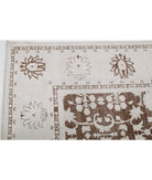 Serenity 8'11'' X 11'8'' Hand-Knotted Wool Rug 8'11'' x 11'8'' (268 X 350) / Brown / Ivory