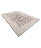 Serenity 8'8'' X 11'5'' Hand-Knotted Wool Rug 8'8'' x 11'5'' (260 X 343) / Taupe / Ivory