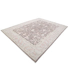 Serenity 8'8'' X 11'5'' Hand-Knotted Wool Rug 8'8'' x 11'5'' (260 X 343) / Taupe / Ivory