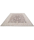 Serenity 8'8'' X 11'5'' Hand-Knotted Wool Rug 8'8'' x 11'5'' (260 X 343) / Taupe / Ivory