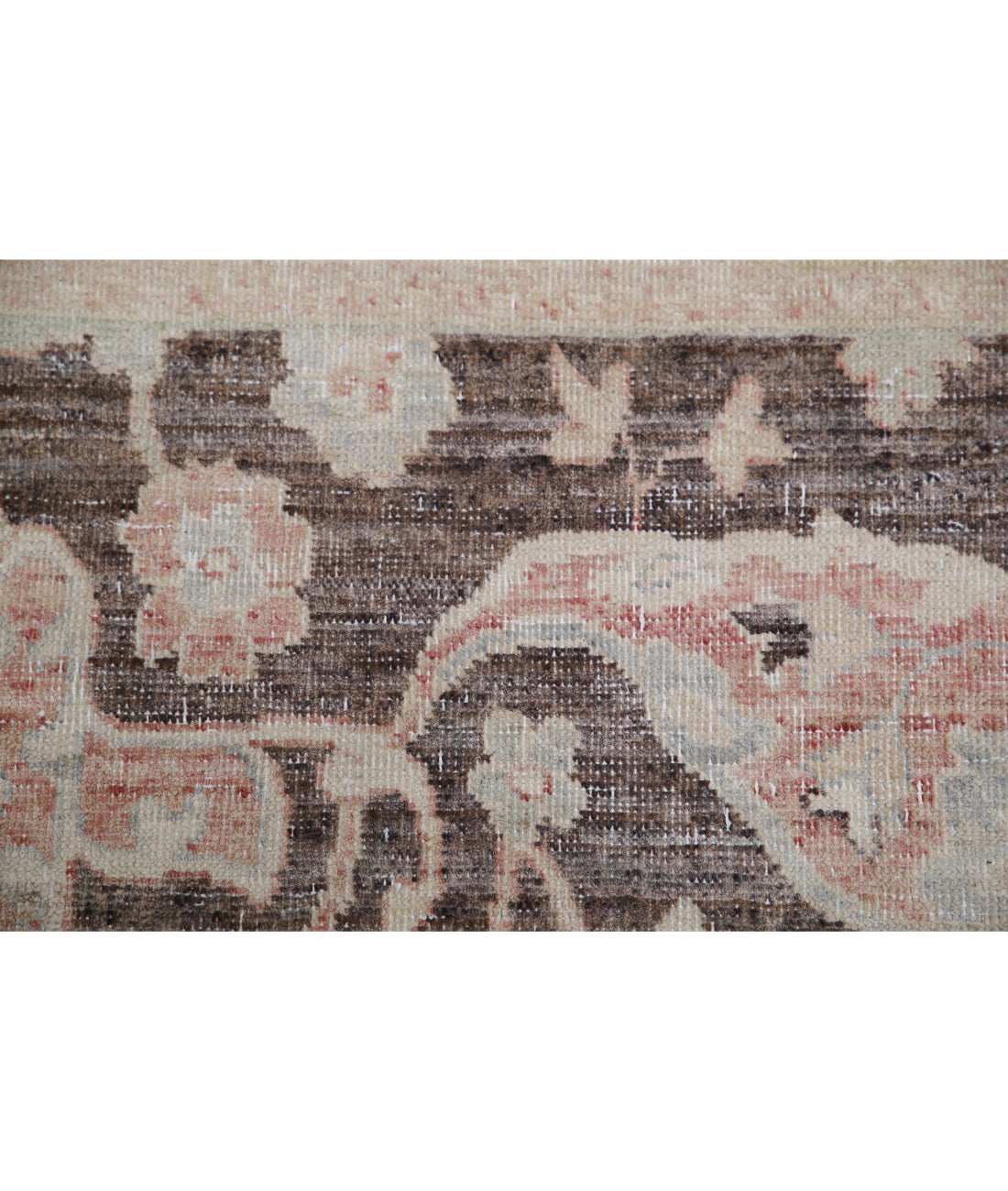 Serenity 8'8'' X 11'5'' Hand-Knotted Wool Rug 8'8'' x 11'5'' (260 X 343) / Taupe / Ivory