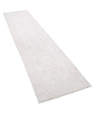 Serenity 2'6'' X 9'9'' Hand-Knotted Wool Rug 2'6'' x 9'9'' (75 X 293) / Ivory / Taupe