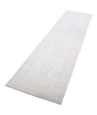 Serenity 2'6'' X 9'9'' Hand-Knotted Wool Rug 2'6'' x 9'9'' (75 X 293) / Ivory / Taupe