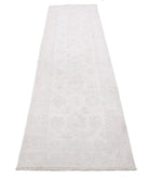 Serenity 2'6'' X 9'9'' Hand-Knotted Wool Rug 2'6'' x 9'9'' (75 X 293) / Ivory / Taupe