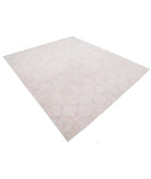 Serenity 8'0'' X 9'1'' Hand-Knotted Wool Rug 8'0'' x 9'1'' (240 X 273) / Ivory / Pink